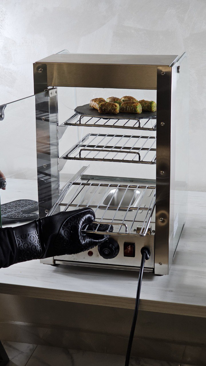 Теплова вітрина GoodFood WS100 STEEL